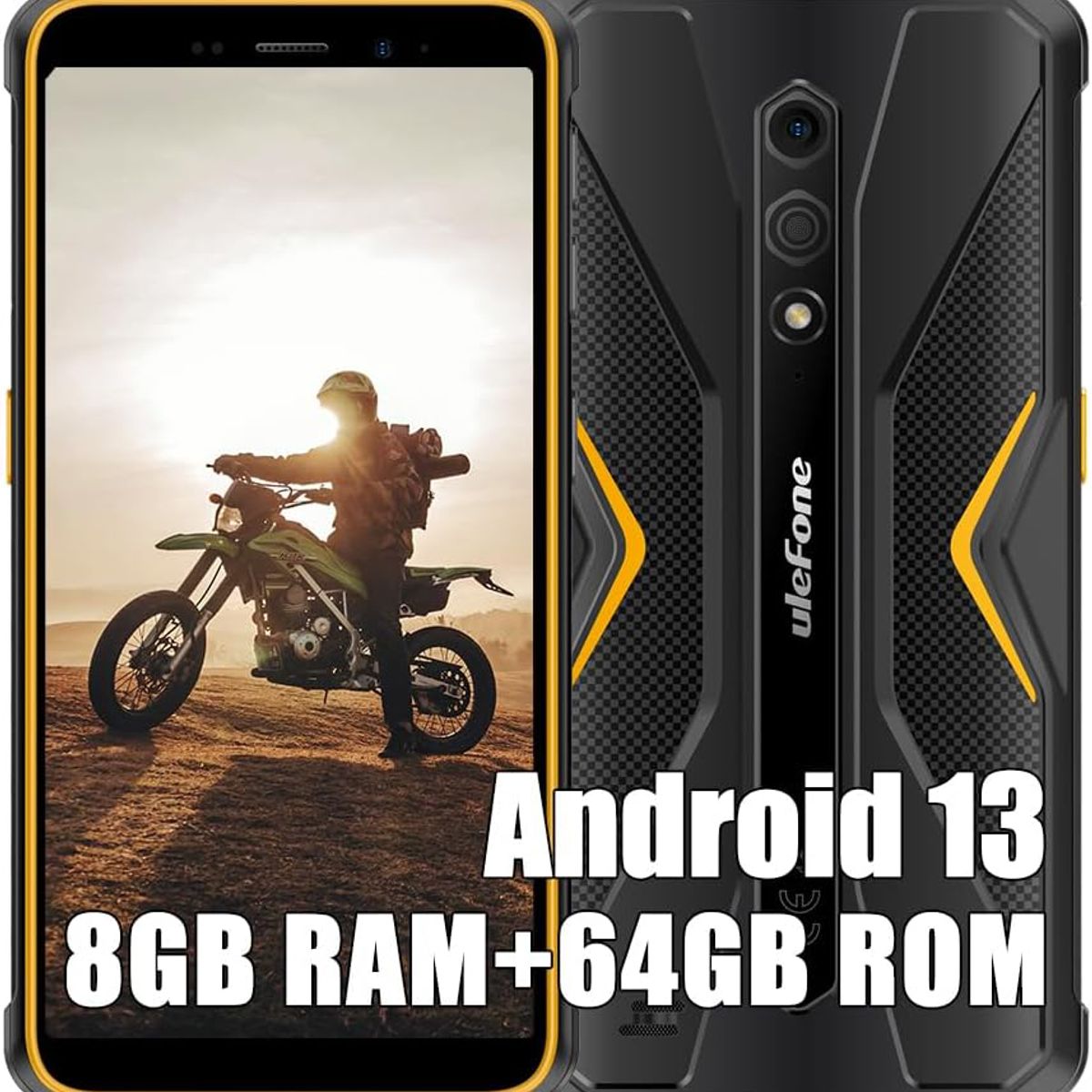 ULEFONE - ulefone ARMOR X12PRO Celular 8GB+64GB-Naranja