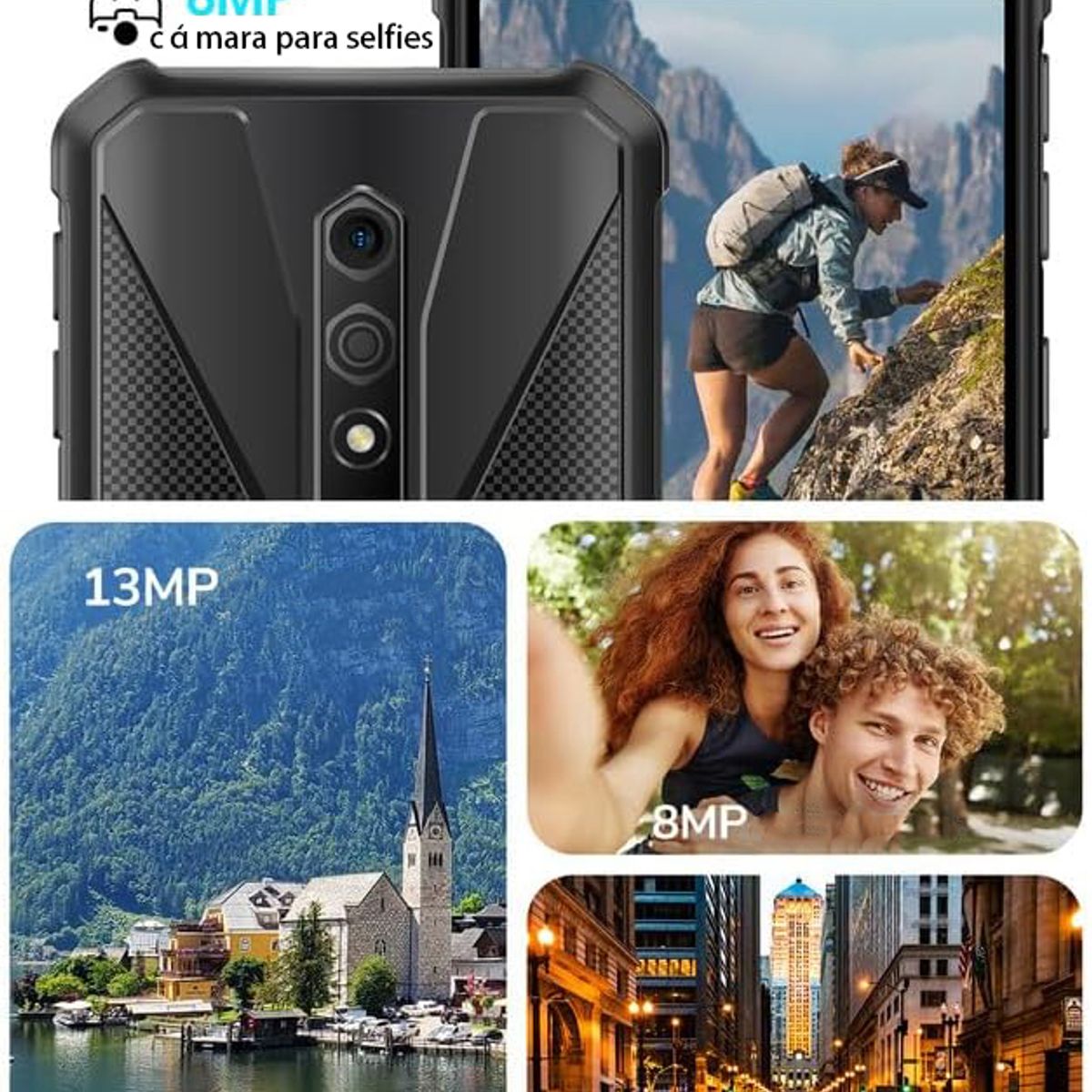 ULEFONE - ulefone ARMOR X12PRO Celular 8GB+64GB-Naranja