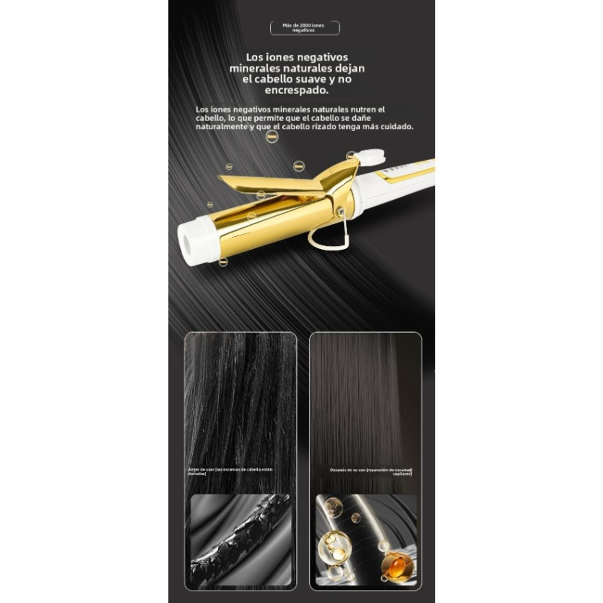 TIOZONEY - Rizador Automático 36mm