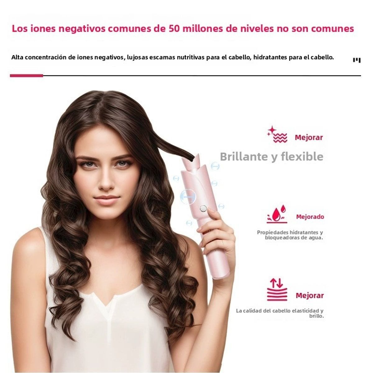 TIOZONEY - Plancha rizadora automática