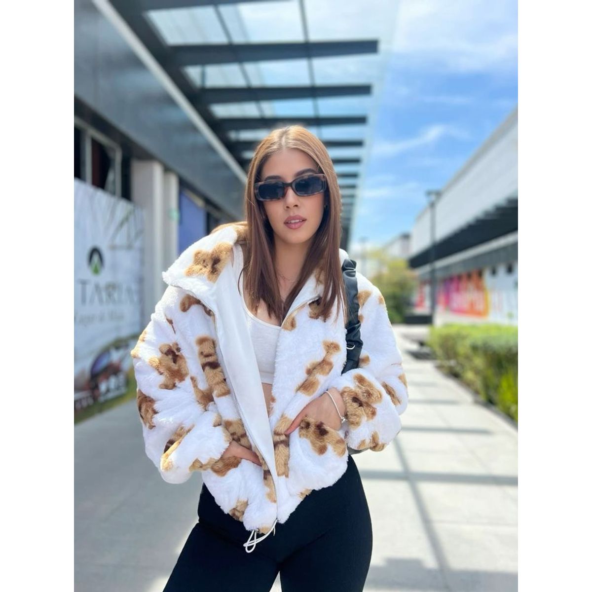 GENERICO - CASACA TEDDY PELUCHE INVIERNO PARA MUJER