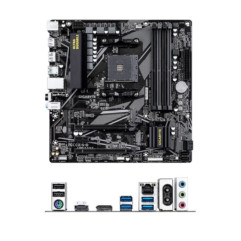 GIGABYTE - Motherboard Gigabyte B550M DS3H AC R2 B550 Socket AMD AM4 micro-ATX