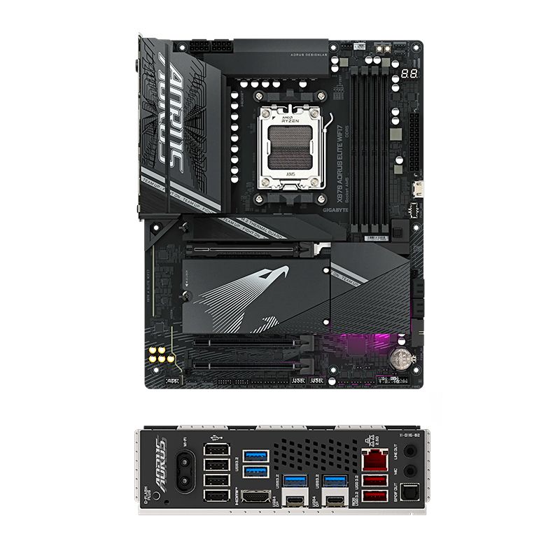 GIGABYTE - Motherboard GIGABYTE X870 AORUS ELITE WIFI7X870 Socket AMD AM5 ATX