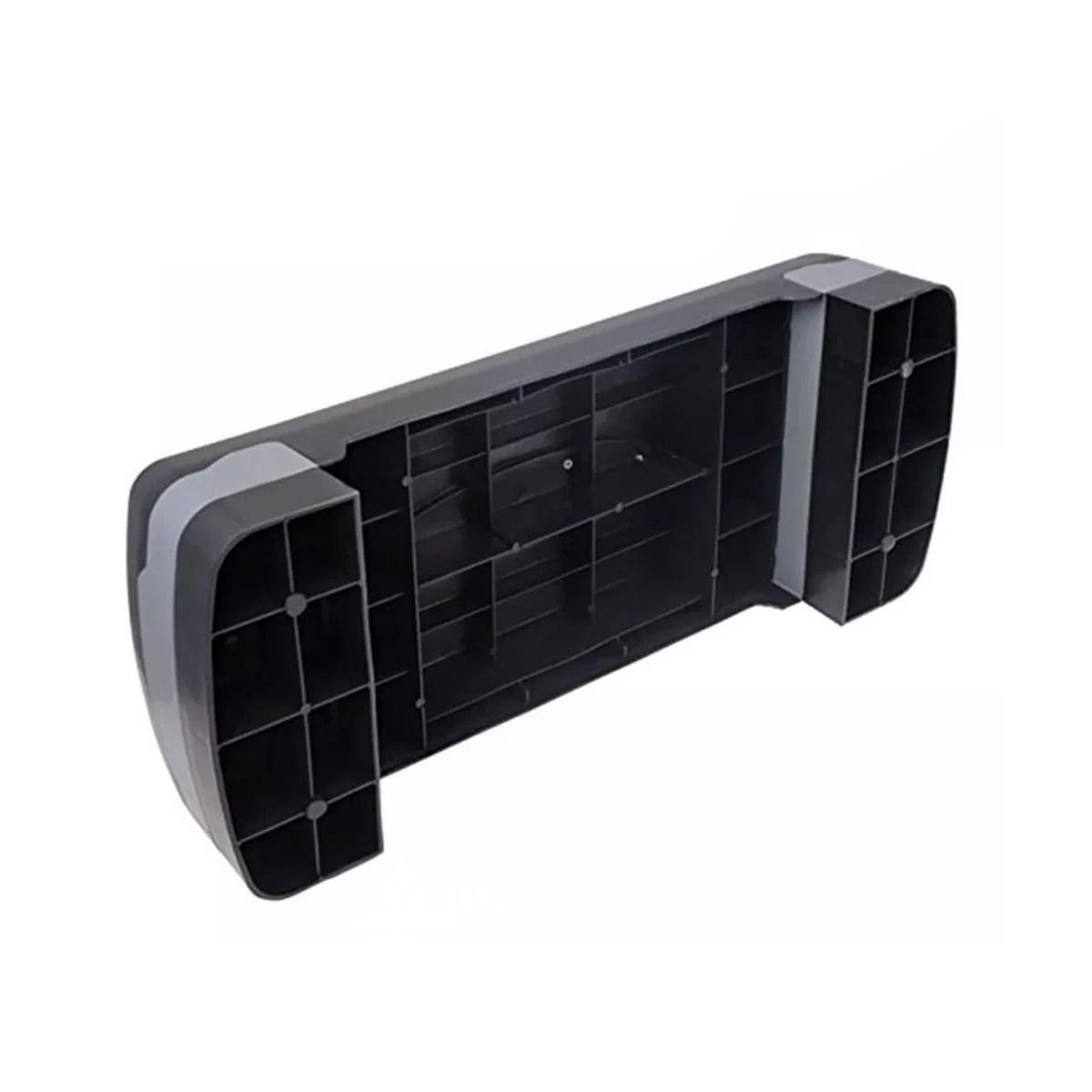 GENERICO - Pack2 Step Regulable de 2 Niveles Fitness Color Plomo