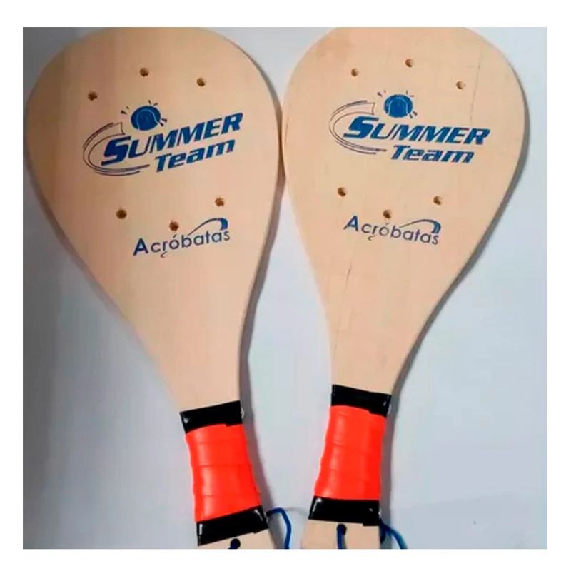 GENERICO - Pack4 Paletas de Playa para Adulto Beige Y+Regalo Agendita