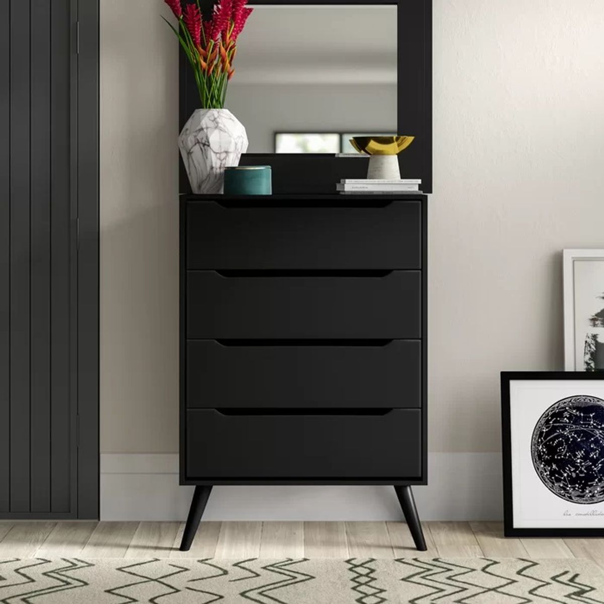 73 EXPERIENCE - Cómoda  Brio Color Negro 73 Experience