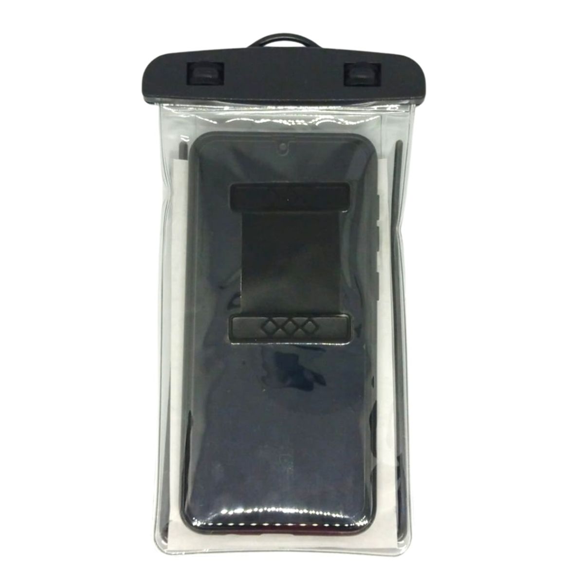 GENERICO - Funda Bolsa Protectora De Agua Para Celular Negro