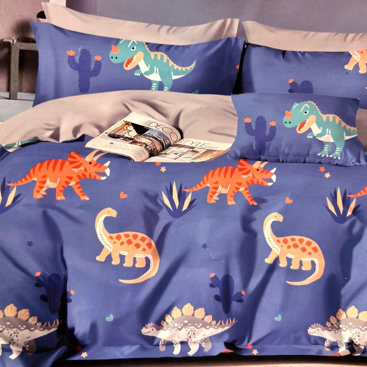 MINGDA - Set Edredón Kids 2 Pz + Sabanas + Fundas 5 piezas Calidad