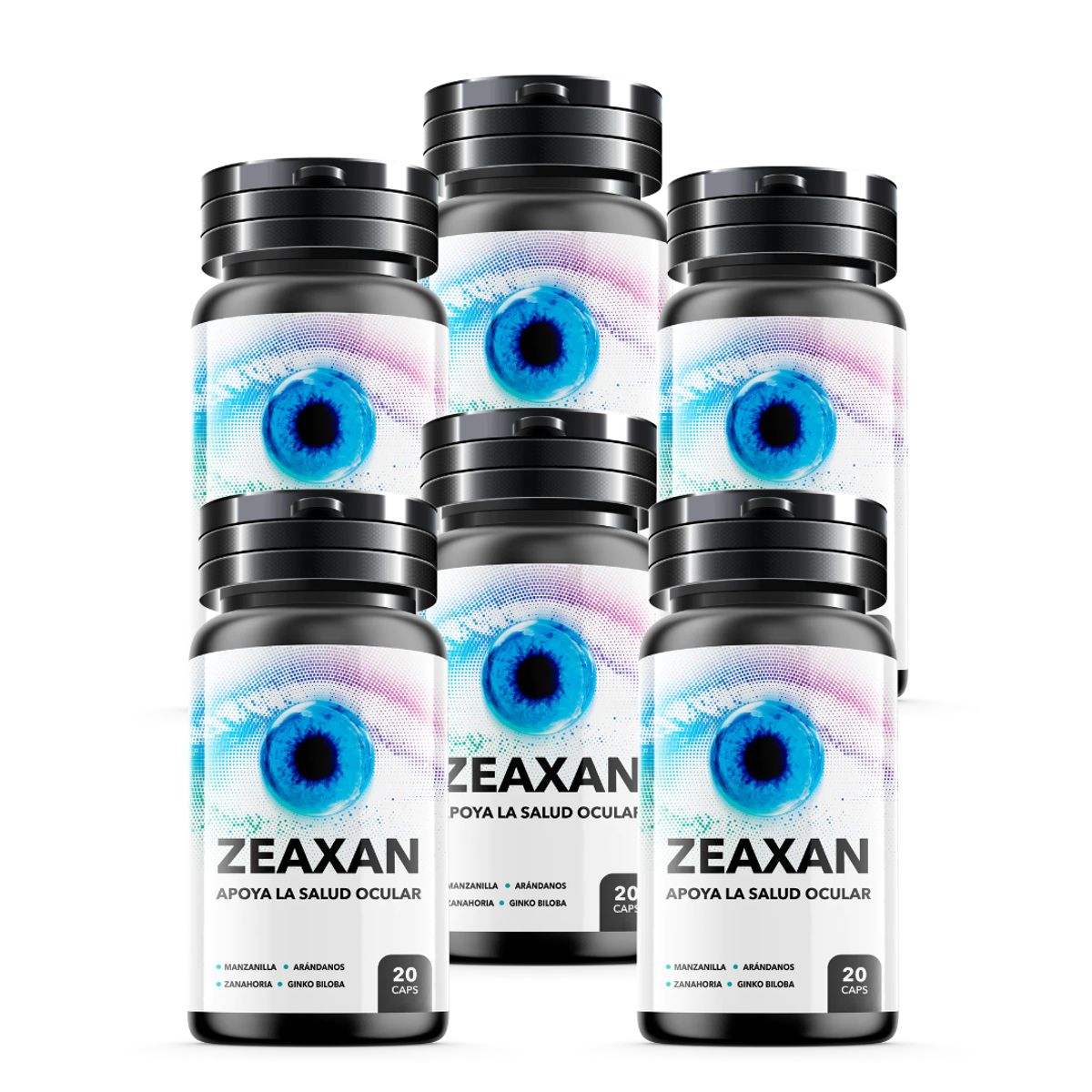 GENERICO - Zeaxan Pack 6 Frascos Suplemento Natural