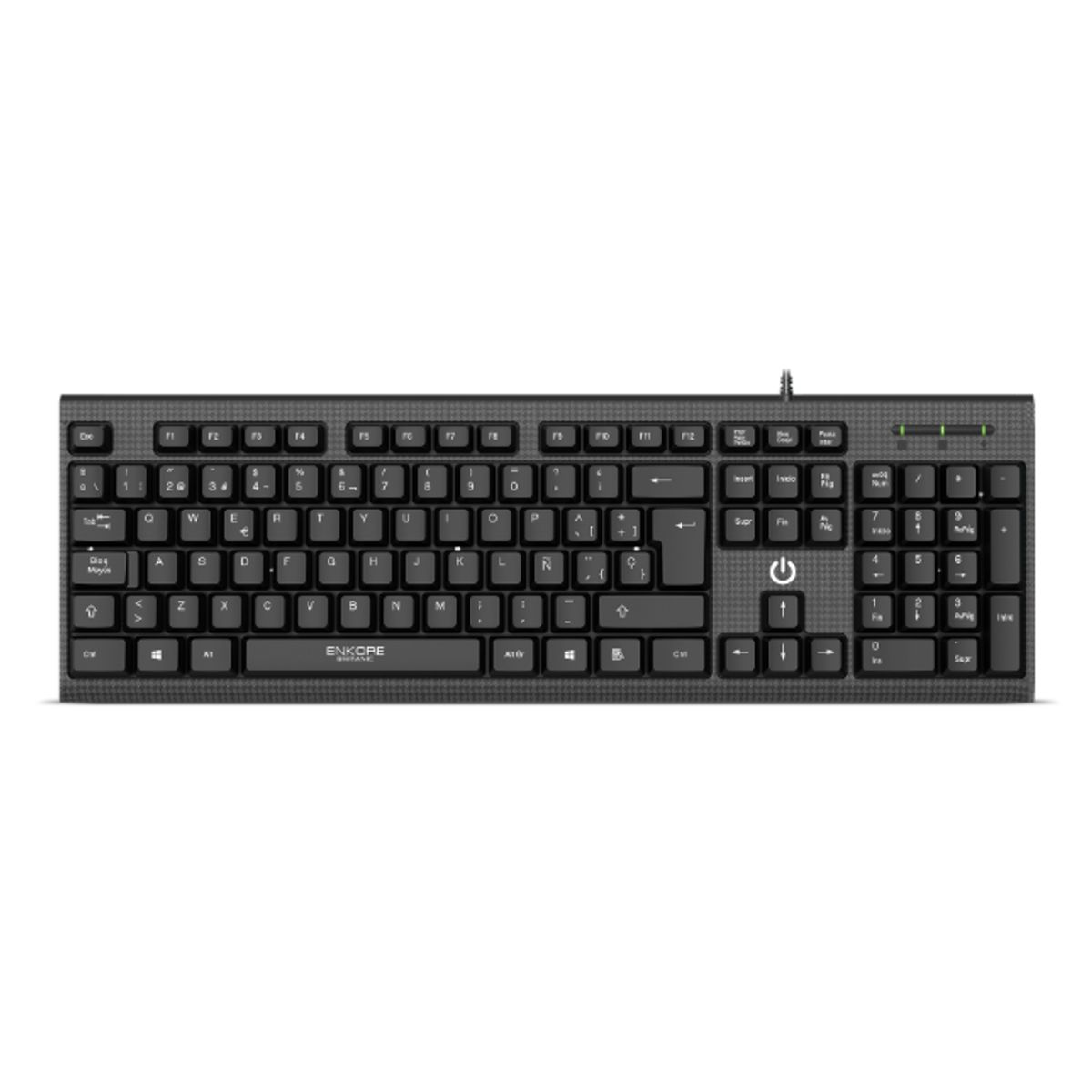 ENKORE - Teclado Oficina Waterproof Enkore Britanic ENK 321