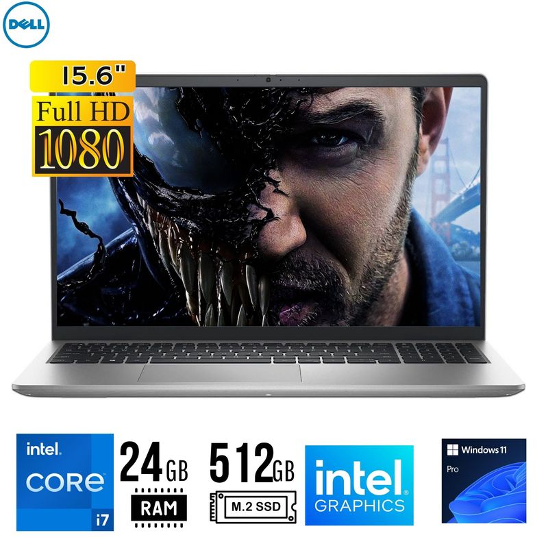 DELL - LAPTOP Dell Inspiron 15 3520 15.6" FHD Intel Core i7-1255U 24GB 512GB SSD W11 PRO