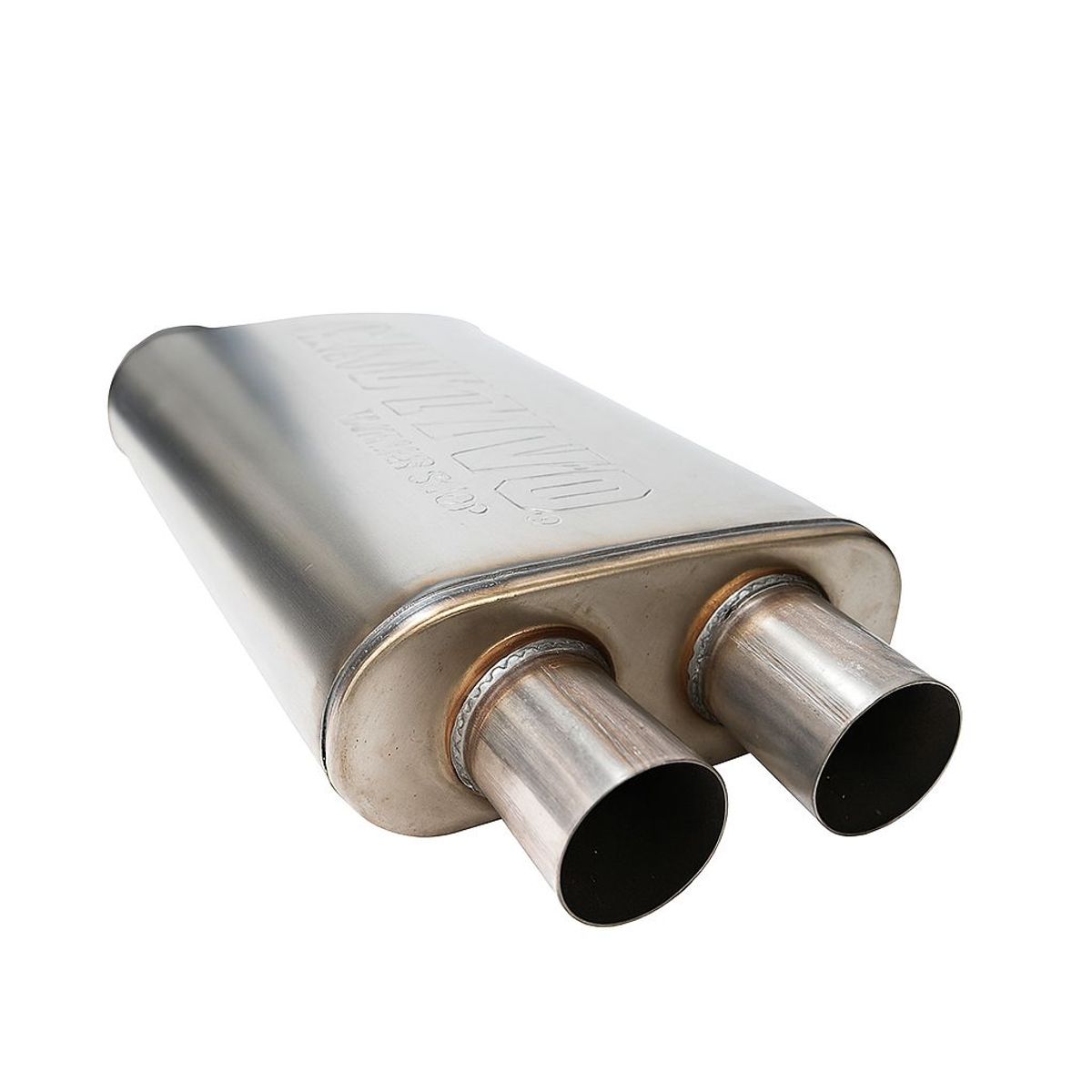 GENERICO - Silenciador de escape 2 1/2 Cautivo Muffler Shop