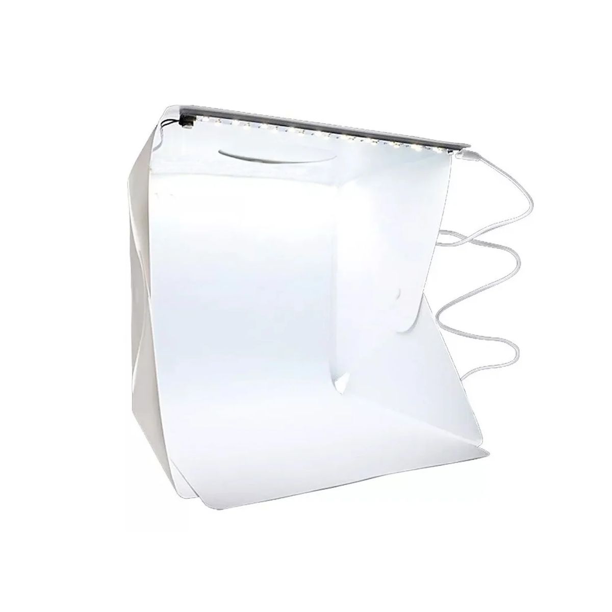 NEO DIGITAL - Caja de luz PS02 40cm 1 tiras Luz LED Foto estudio Fotografía