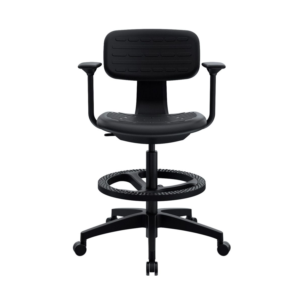 OFIDEAS - Silla Cajero Multifuncional Kan Negro Cb Nylon Ofideas