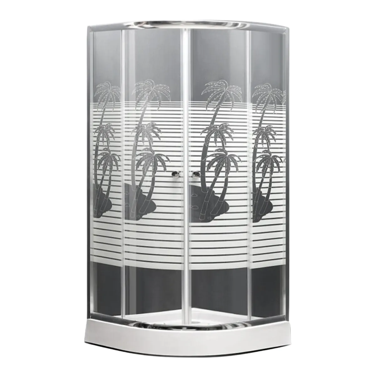 GENERICO - Cabina de Ducha Palmeras F05 más base