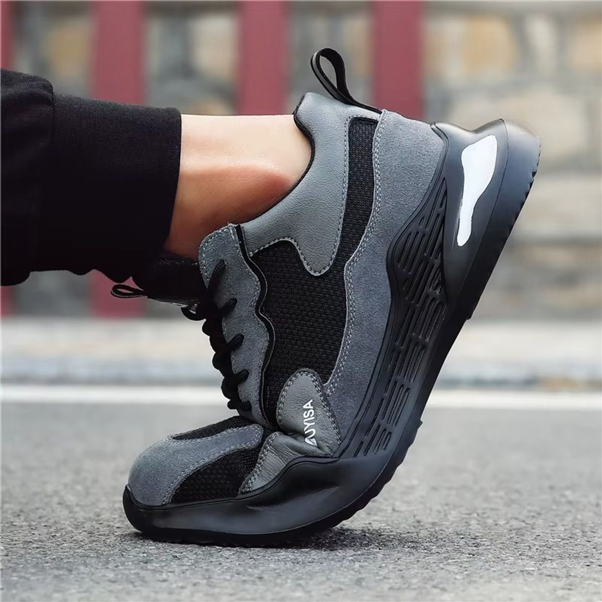 GENERICO - ZAPATO DE SEGURIDAD PUNTA DE ACERO