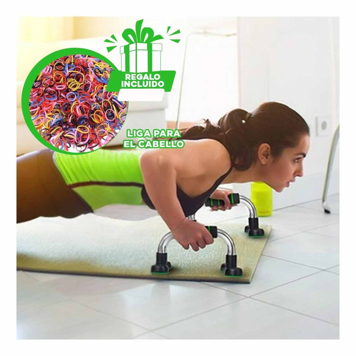 GENERICO - Tubo Excelente para Ejercicio Verde Neutro Y+Ligas de Regalo