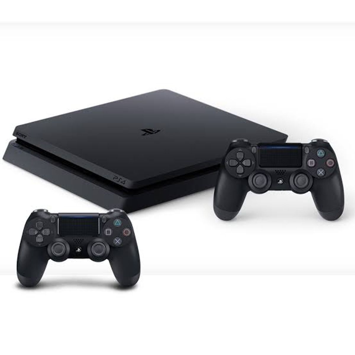 SONY - Consola PS4 Slim 1TB Negro + 02 Mandos Reacondicionada