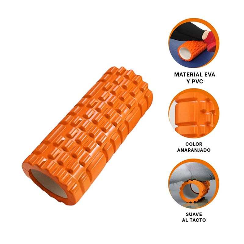 GENERICO - Pack2 Roller para Actividades en Naranja Y+Ligas de Regalo