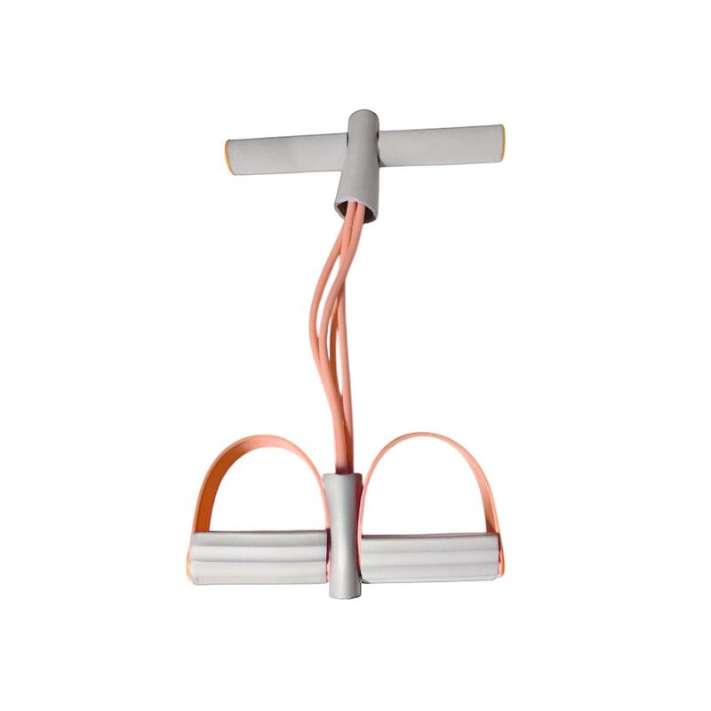 GENERICO - Pack2 Liga Tensor de Pedal Funcional en Durazno y Plomo