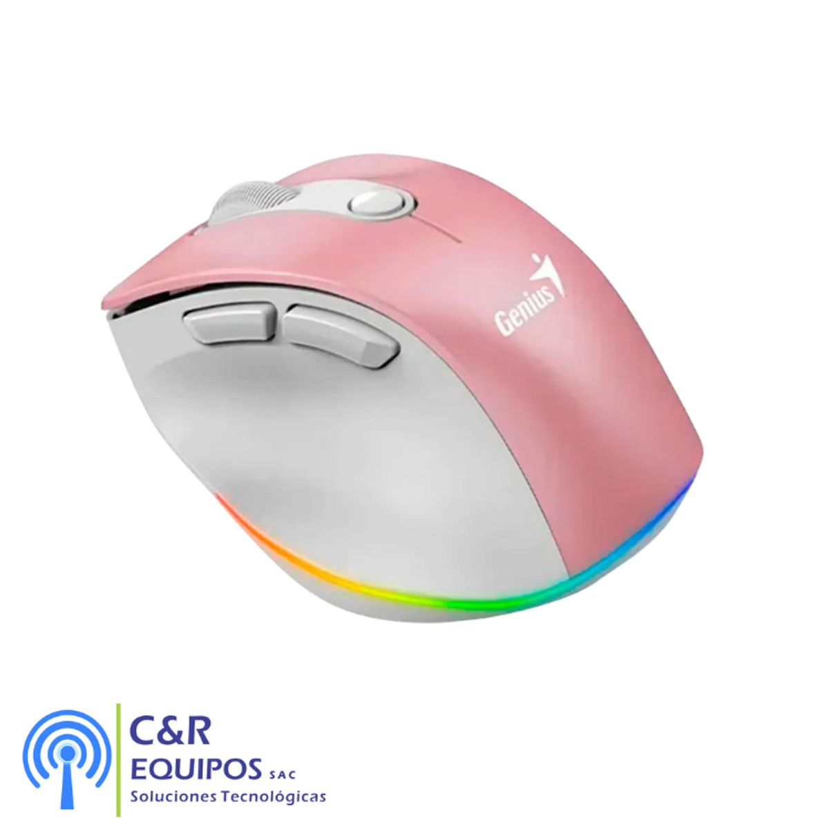 GENIUS - MOUSE GENIUS ERGO 9000S PRO WIRELESSBT 6-BOT SILENT PINK
