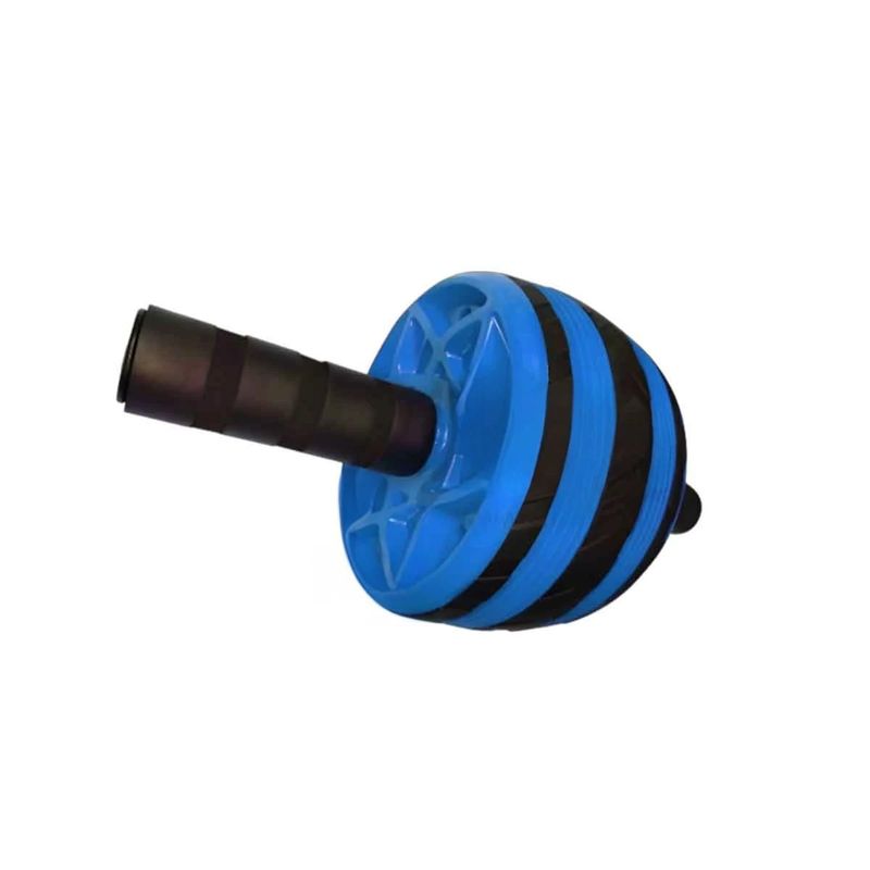 GENERICO - Pack2 Rueda para Ejercitarse en Tono Azul Y+Papel de Regalo