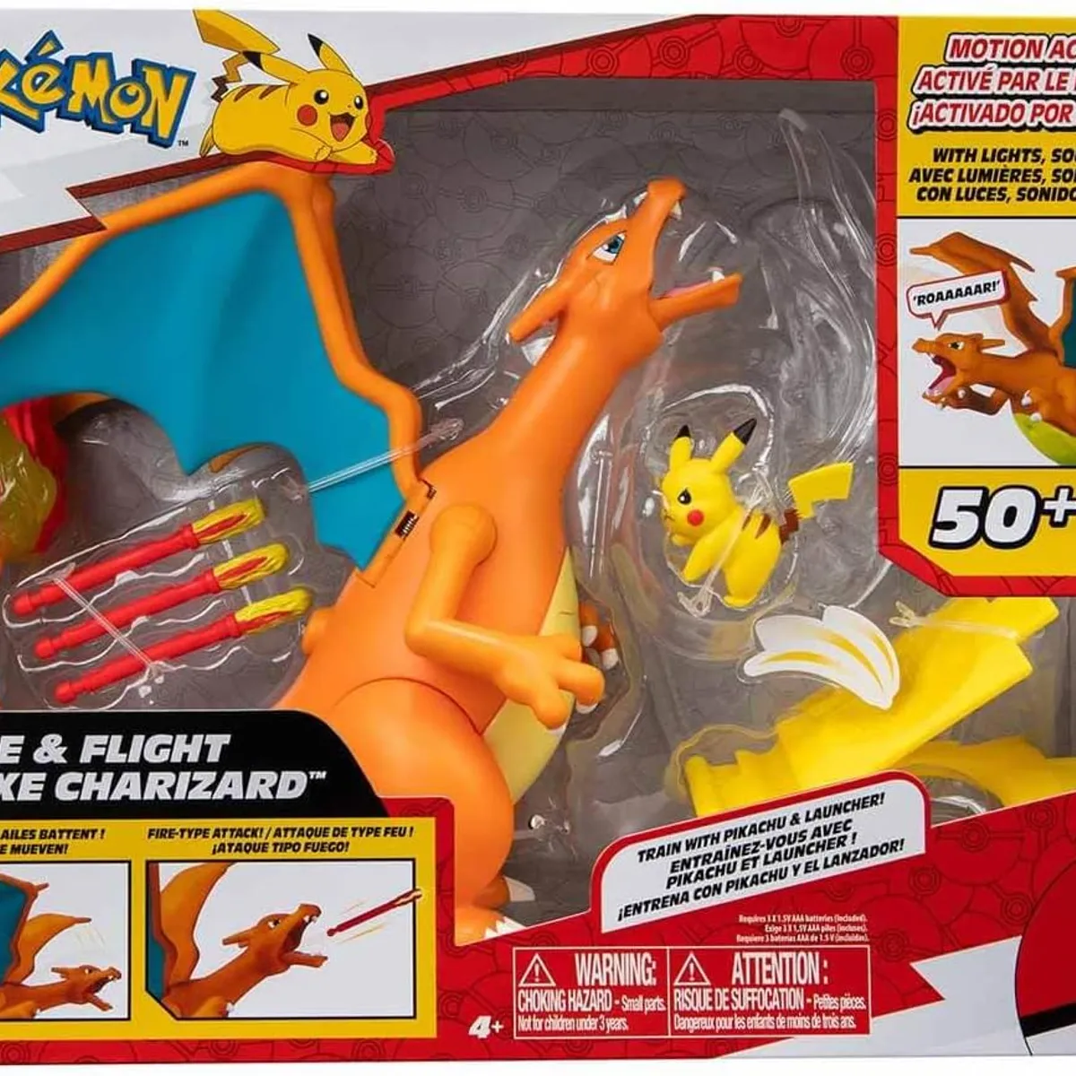 POKEMON - Figura De Acción Deluxe Pokemon Charizard