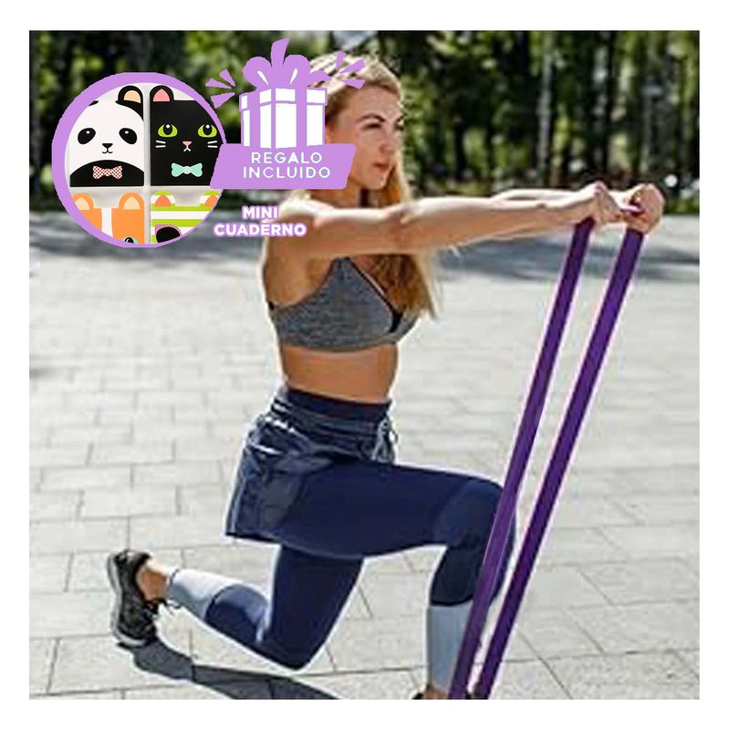 GENERICO - Liga Deportiva Duradera en 16 a 39kg Morad Y+Regalo Agendita