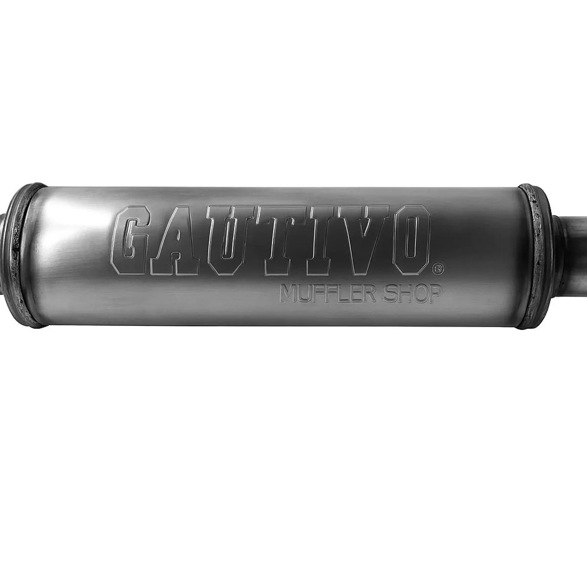 GENERICO - Silenciador de Escape Cautivo entrada y salida 2.50 pulgadas