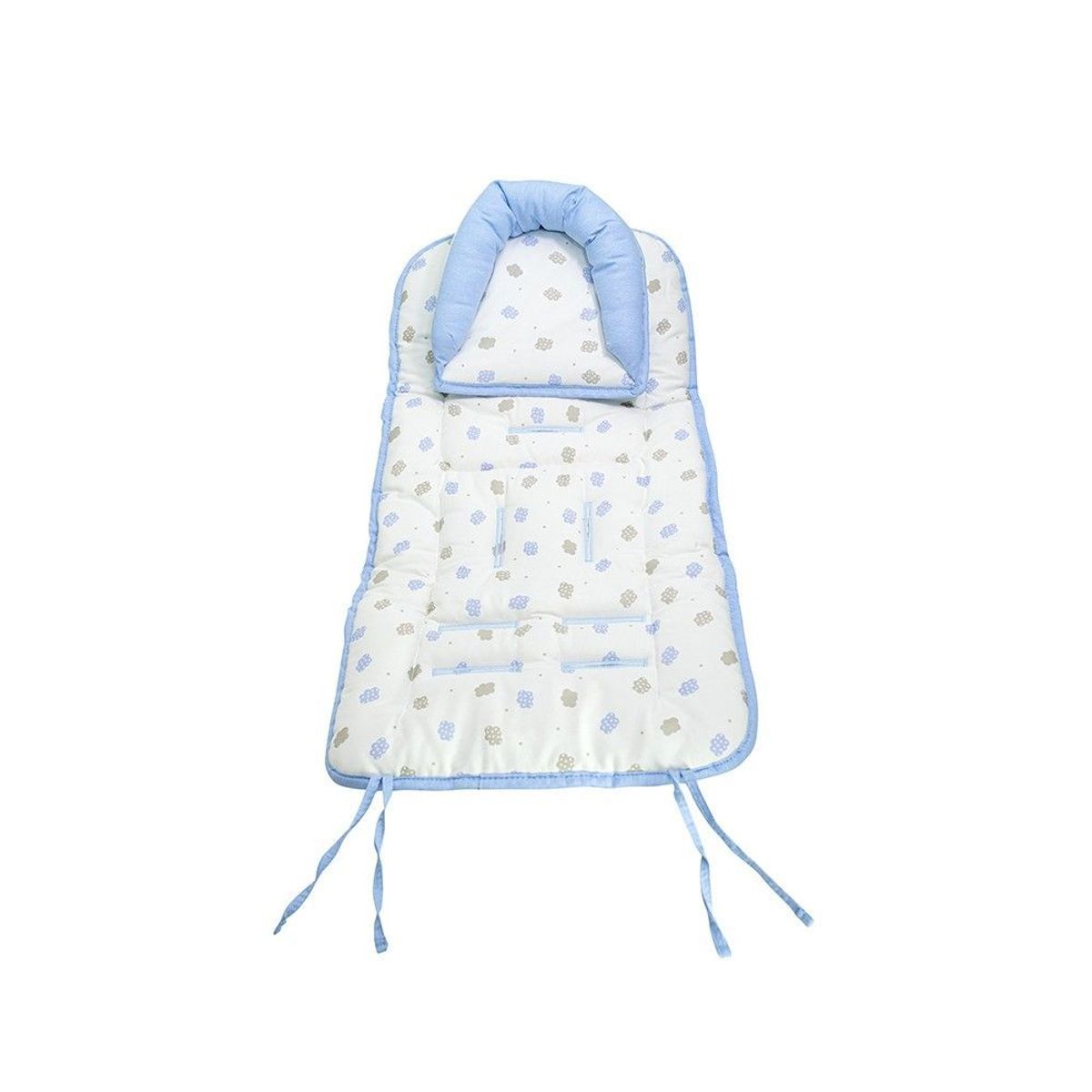 INFANTI - Colchoneta Para Coche Clouds Azul