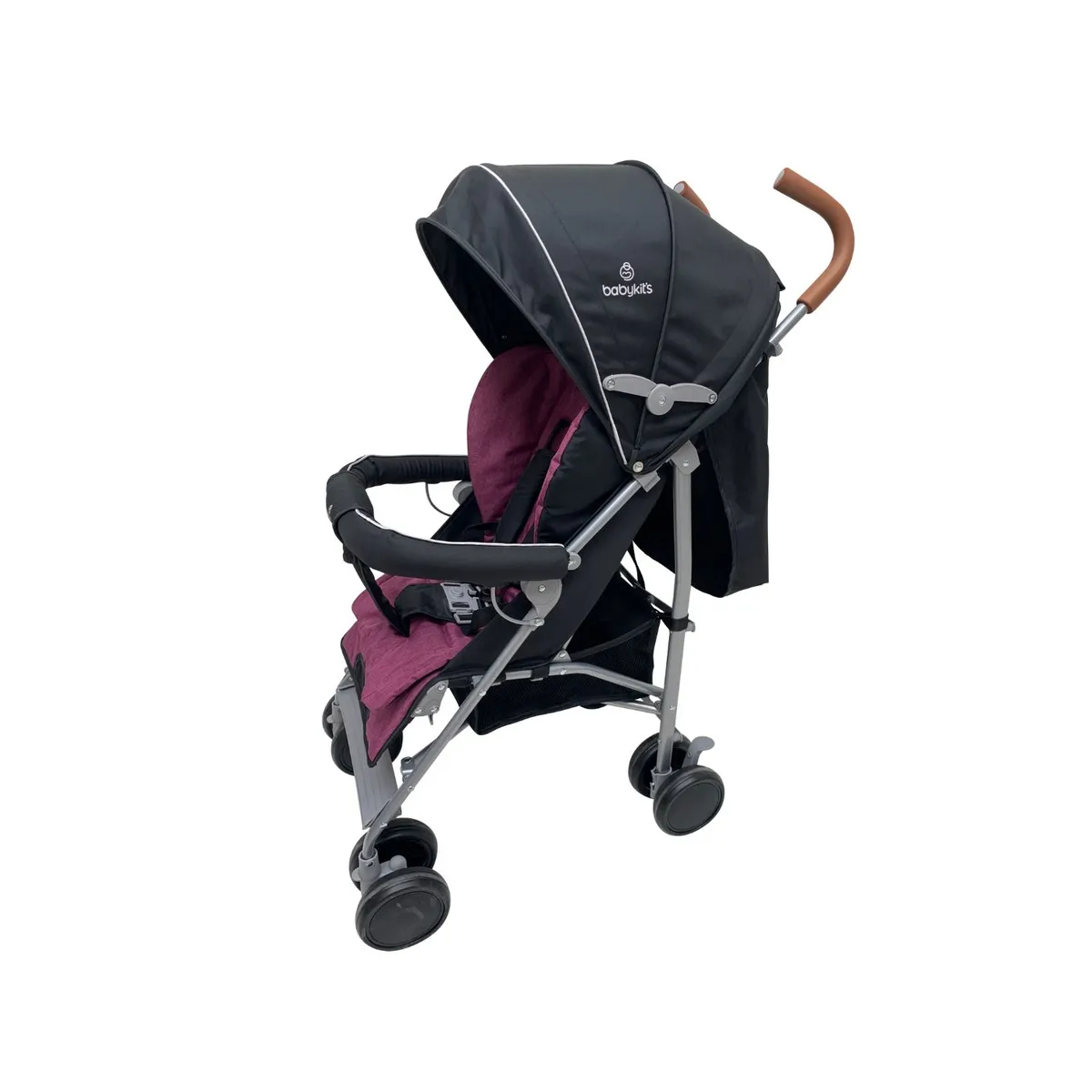 BABY KITS - Coche Bastón Clap Baby Kits Morado