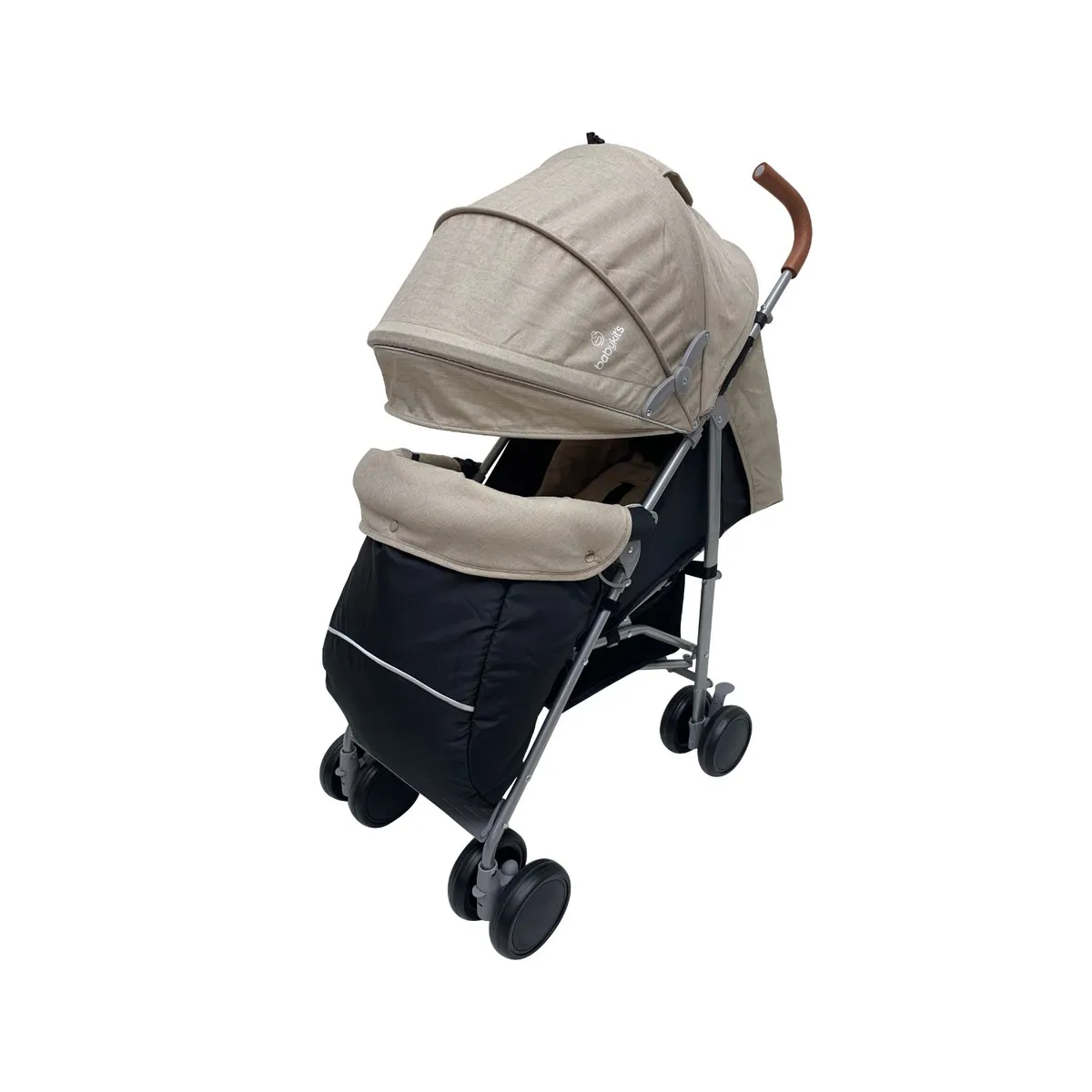 BABY KITS - Coche Bastón Clap Baby Kits Beige