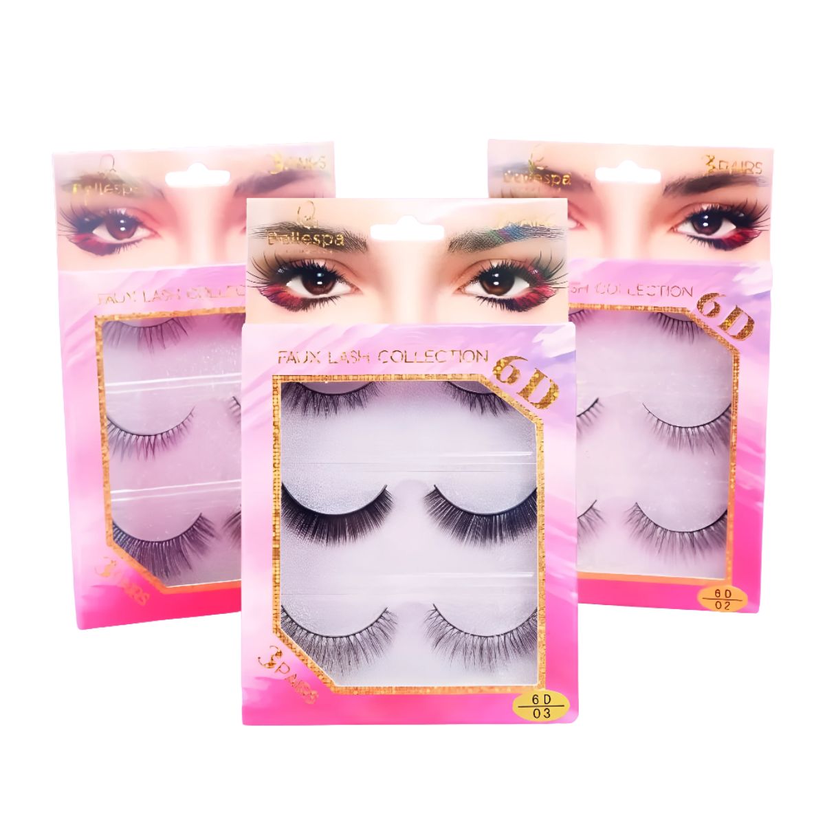 GENERICO - Pestañas Autoadhesivas Collection - Bellespa