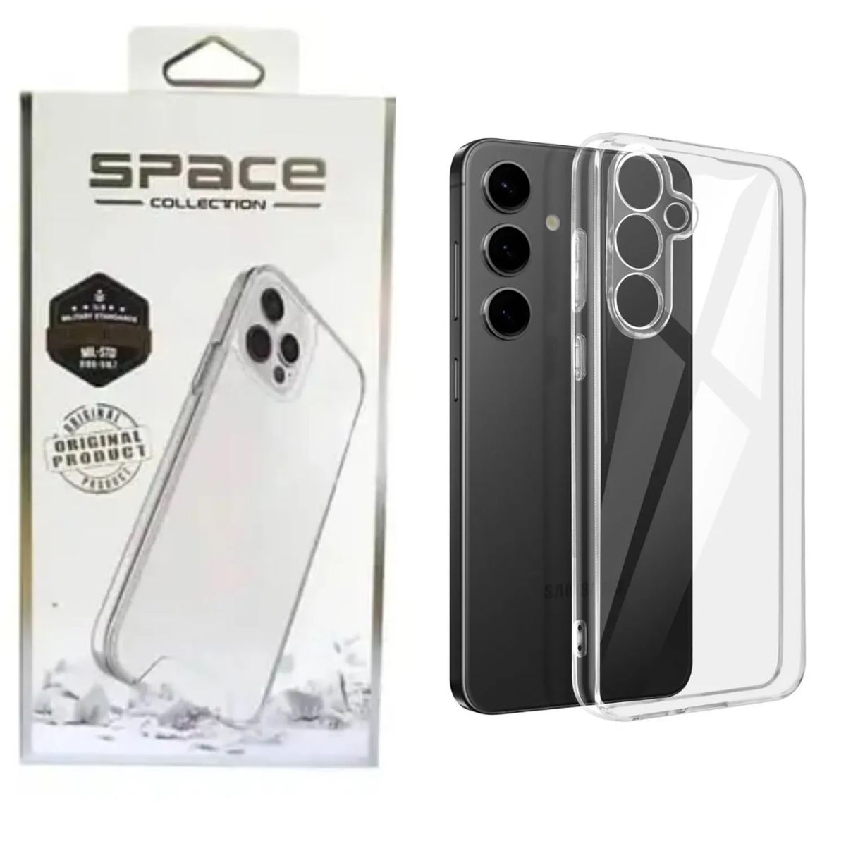 GENERICO - Case Funda Space Samsung A35 - Transparente