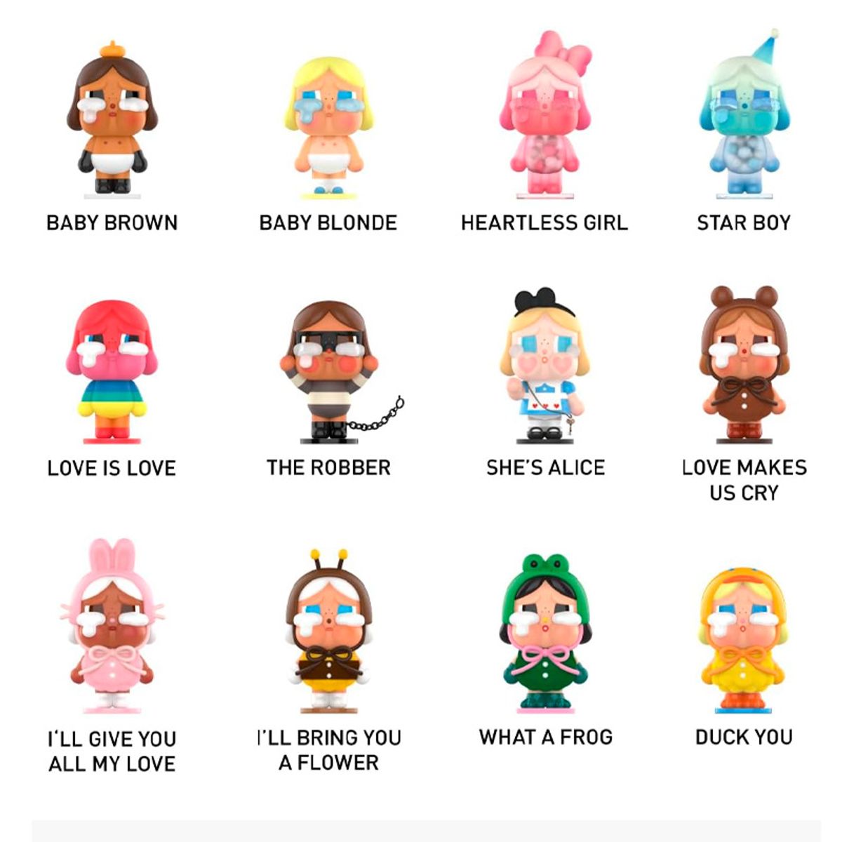 FUNKO - POP MART ORIGINAL CRYBABY CRYING AGAIN FIGURA