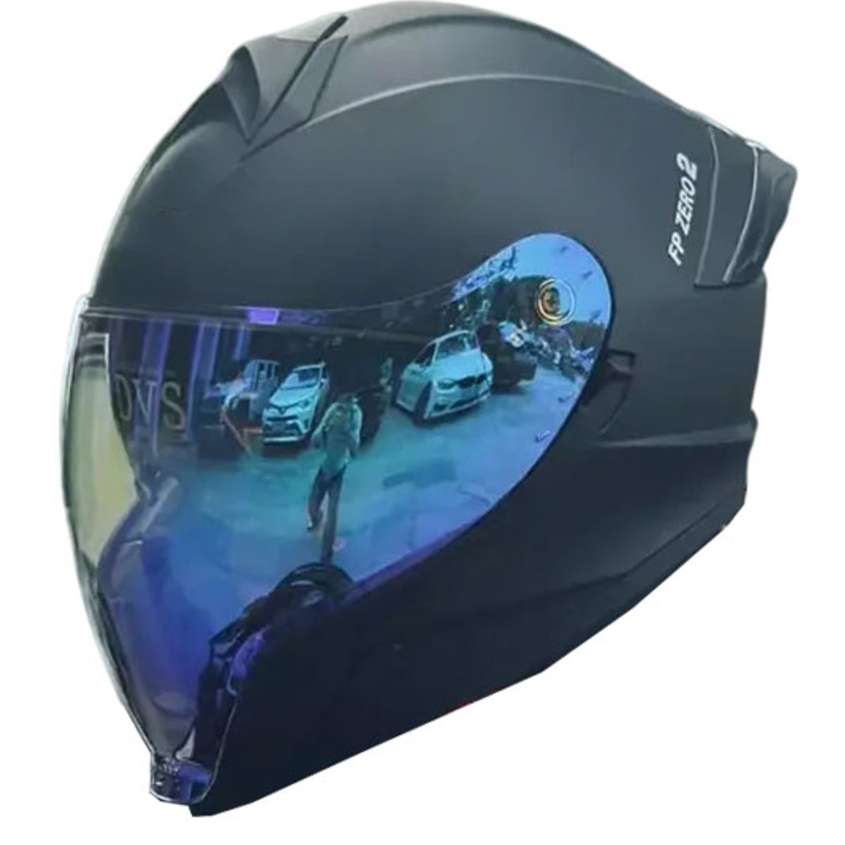 CES - CASCO MOTO CES AIRFLITE NEGRO MATE ECER2206 DOBLE VISOR