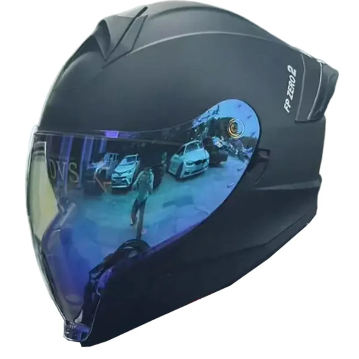 CES - CASCO MOTO CES AIRFLITE NEGRO MATE ECER2206 DOBLE VISOR