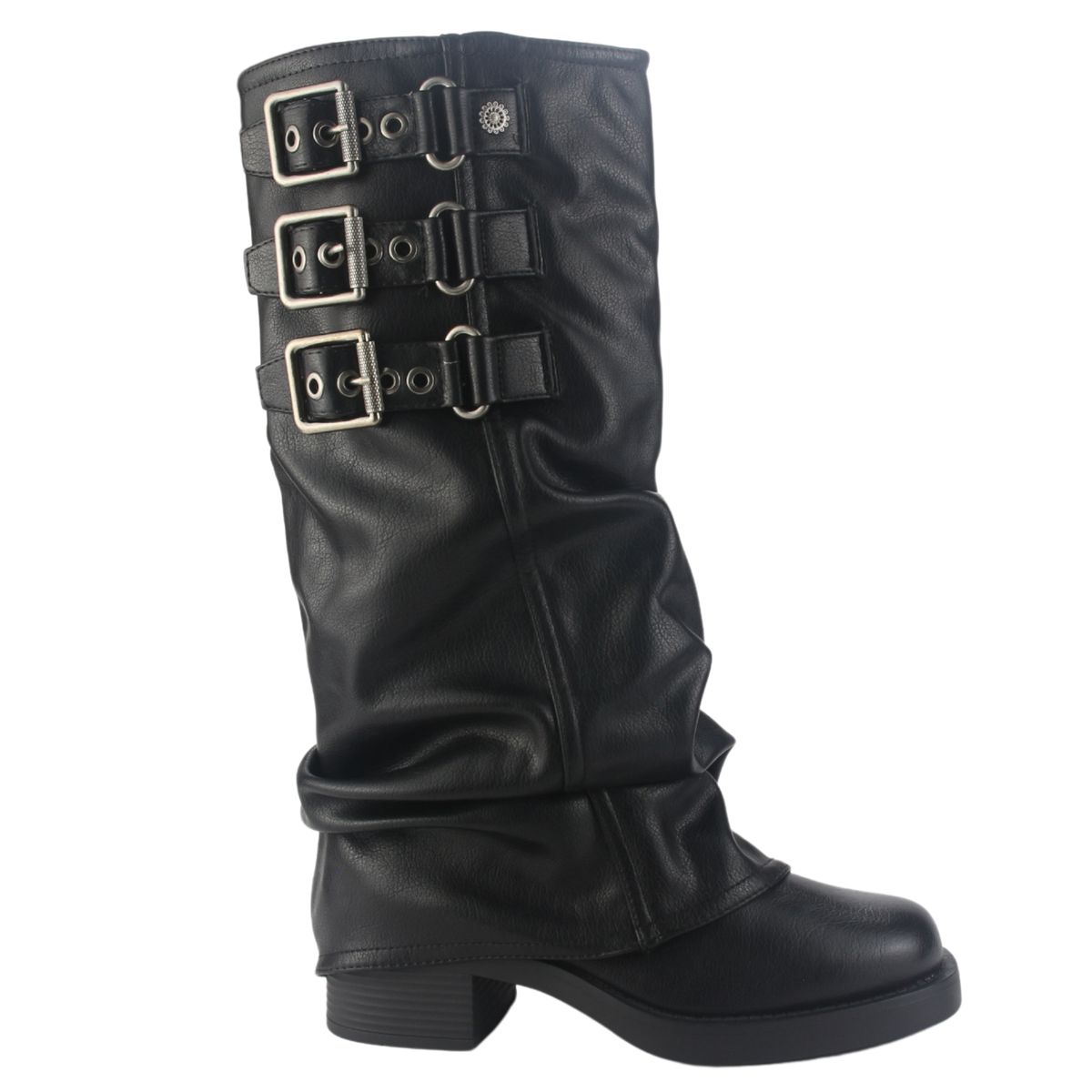 CHALADA - Bota Mujer Negro Casual Chalada Biker-7