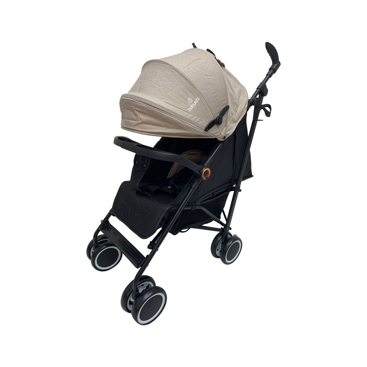 BABY KITS - Coche Bastón Fiesta con Bandeja Baby Kits Beige