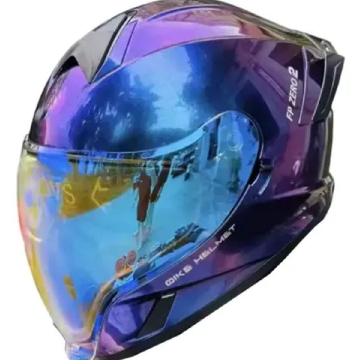 CES - CASCO MOTO CES AIRFLITE CAMALEONICO ECER2206 DOBLE VISOR