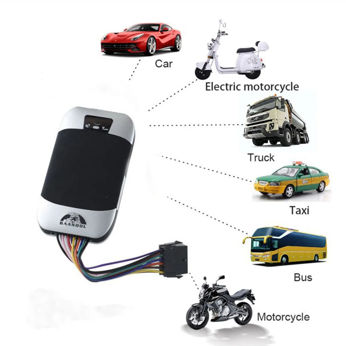 GENERICO - GPS VEHICULAR RASTREO INTELIGENTE 303G COBAN BAANOOL