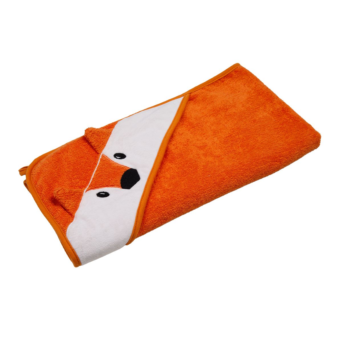 CARESTINO - Toalla Con Capucha Carestino 75x75cm Zorro Canela