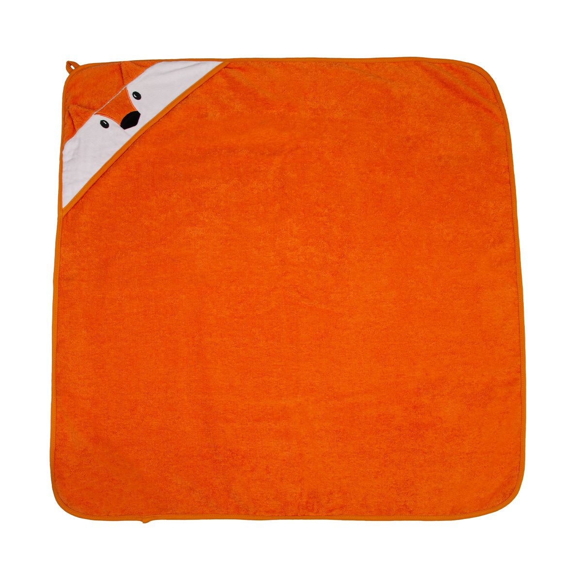 CARESTINO - Toalla Con Capucha Carestino 75x75cm Zorro Canela