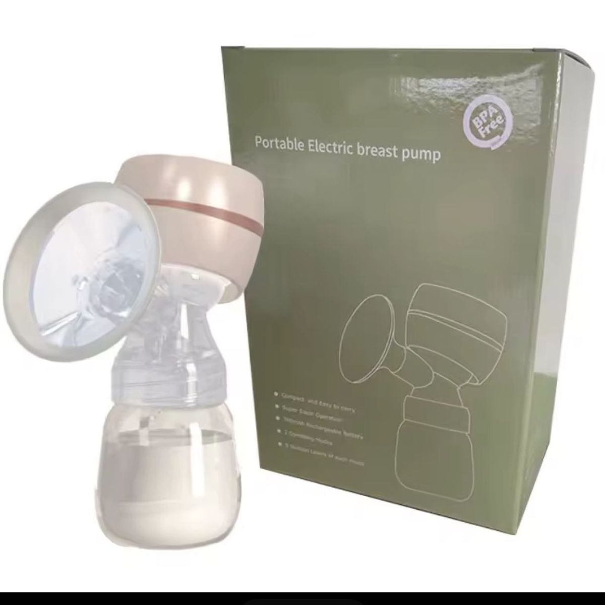 GENERICO - Extractor Electrico De Leche materna lactancia bebe