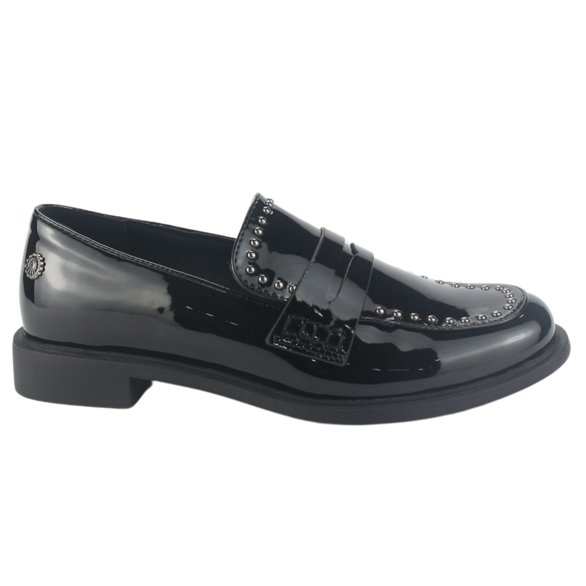 CHALADA - Mocasin Mujer Negro Casual Chalada Mocca-1