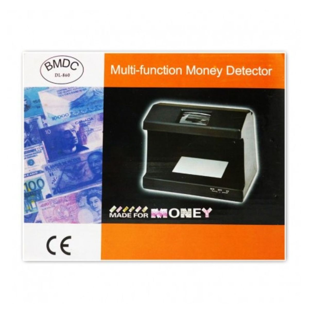 GENERICO - Detector De Billetes Falsos Grande Mod Dl-1000