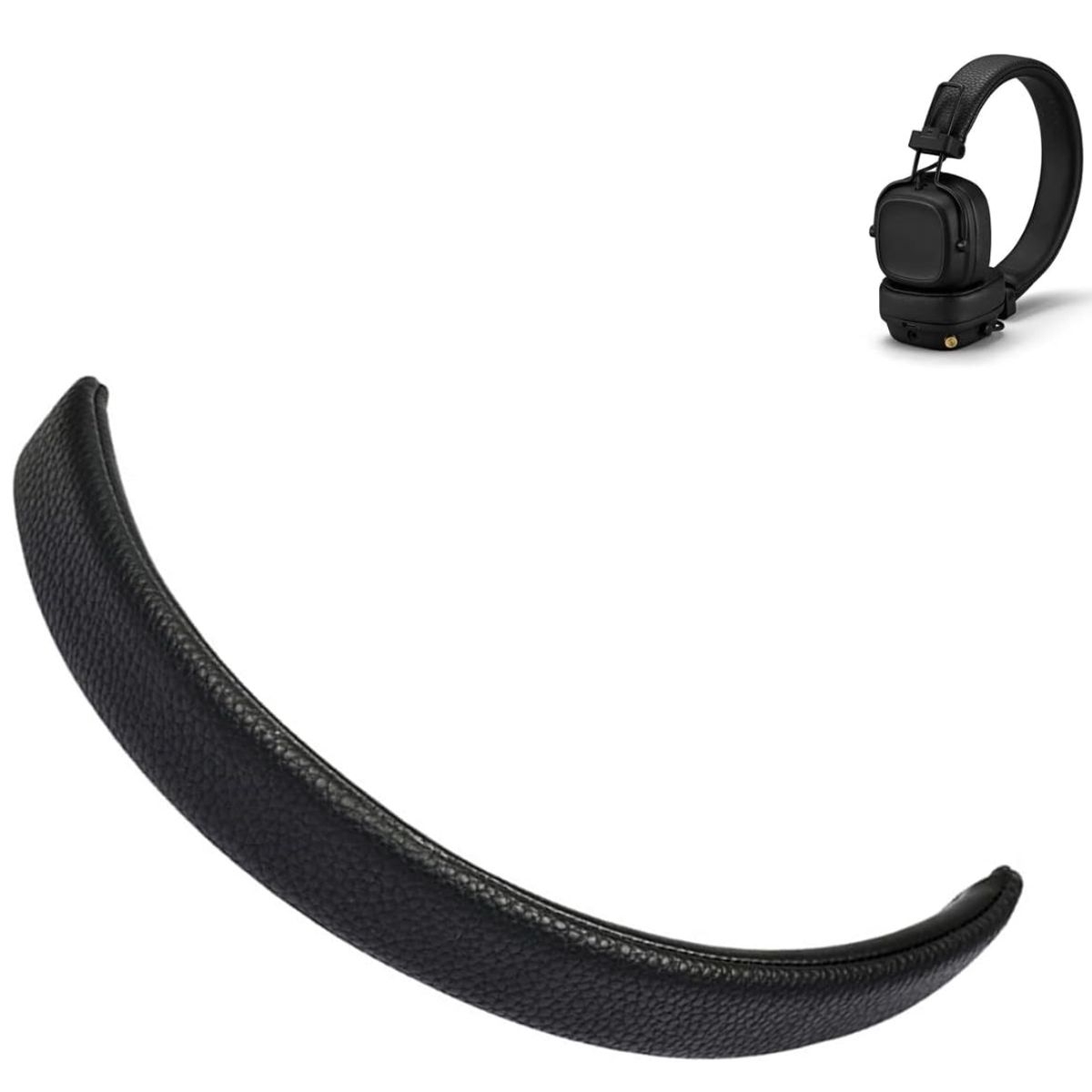 GENERICO - Repuesto de Vincha de Audifono Marshall major 2 / 3 Negro