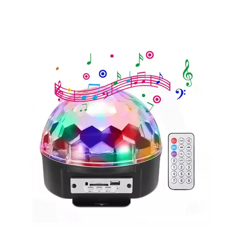 GENERICO - Nuevo Bola Luces Sicodelicas Mp3 Magic Ball Bluetooth
