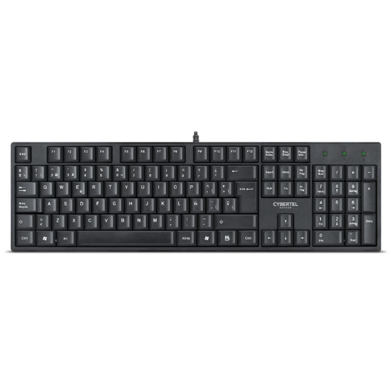 CYBERTEL - Teclado Oficina Waterproof Cybertel Rocker CYB K100