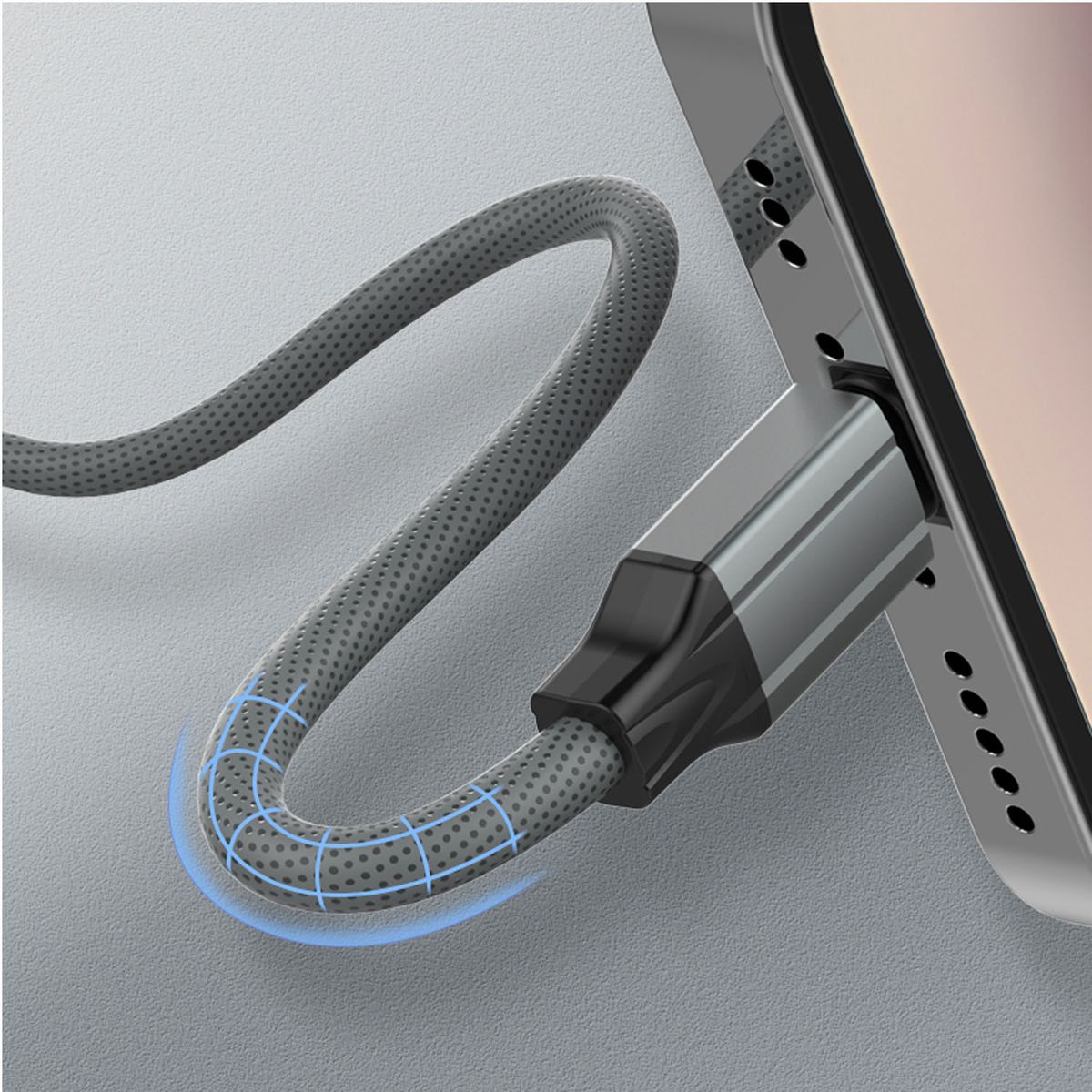 LDNIO - Cable Ldnio 30W Tipo-C A Lighting de 2m LC442